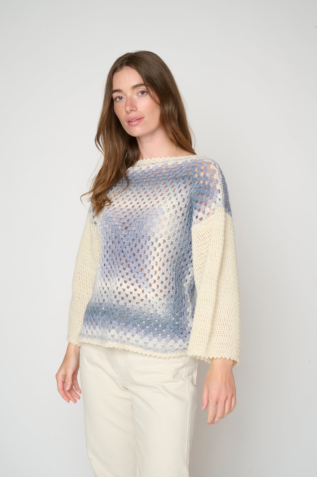 Johanne sweater - Flow style - opskrift