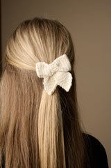 Hæklet sløjfe - Shiny Style