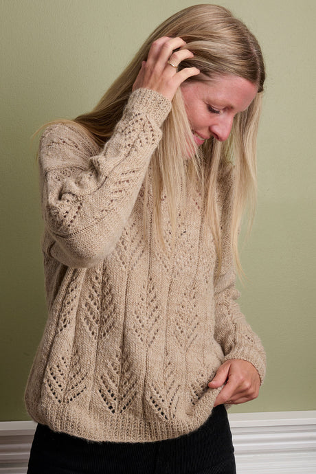Pine Tree sweater Opskrift