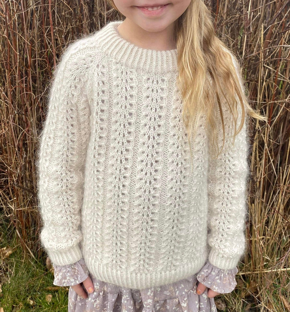 Acanthus Sweater Junior Opskrift