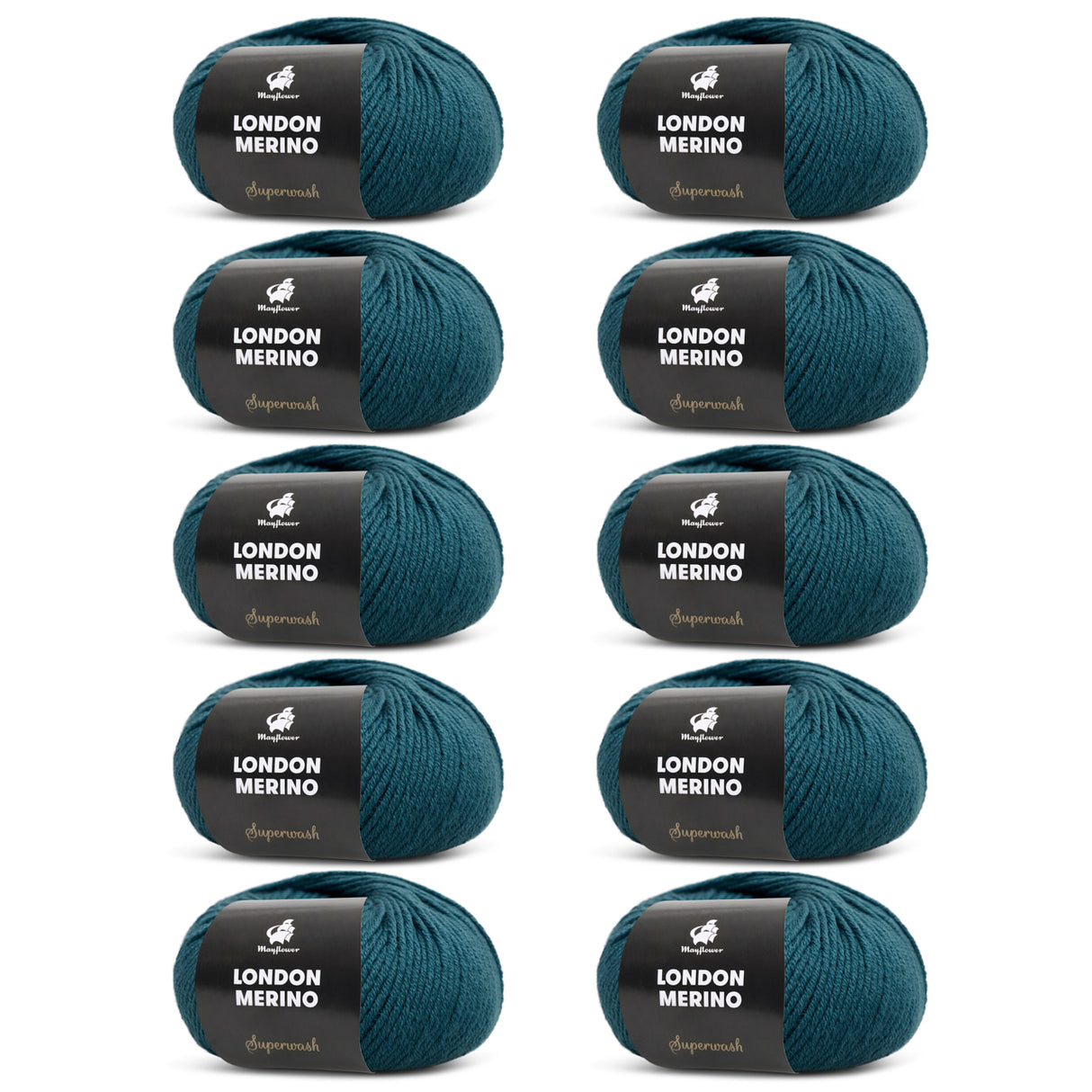 London Merino 2. Sortering 10-pak