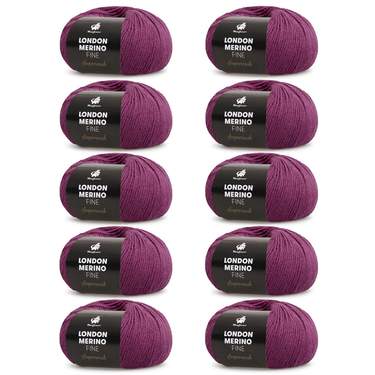 London Merino Fine 2. sortering 10-pak