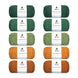 ANYDAY Cotton 8/4 Colorbag 10-pak