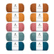 ANYDAY Cotton 8/4 Colorbag 10-pak