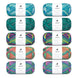 ANYDAY Cotton 8/4 Print Colorbag 10-pak