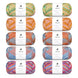 ANYDAY Cotton 8/4 Print Colorbag 10-pak