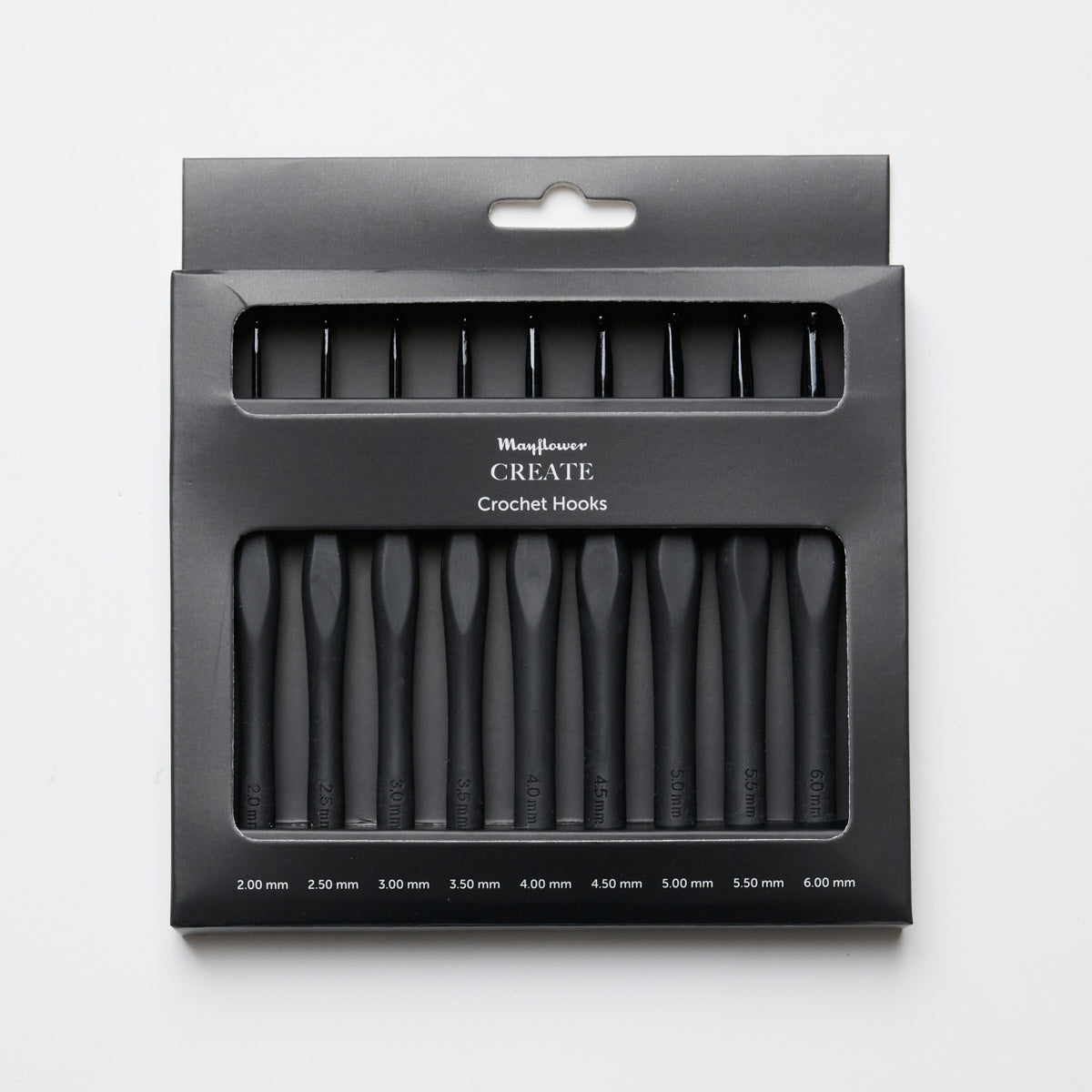 Mayflower Create Hæklenålesæt 2.00-6.00mm - Black
