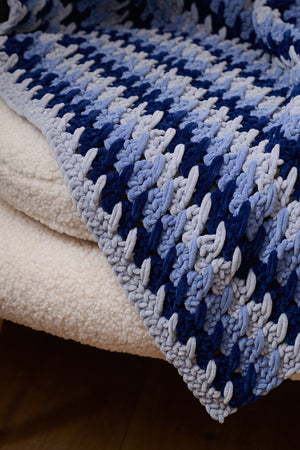 Hæklet slumretæppe Opskrift