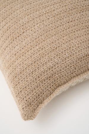 Mosaikhæklet pude Opskrift