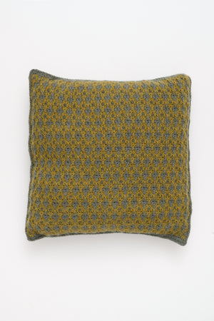 Mosaikhæklet pude Opskrift