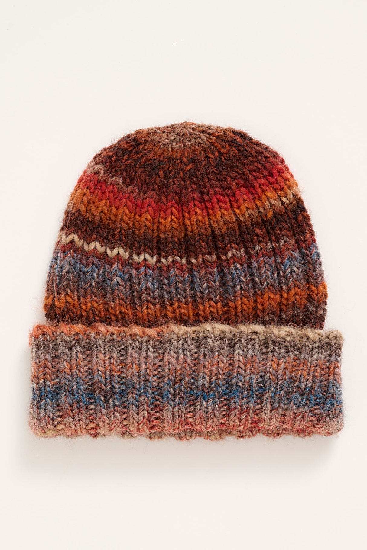 Ribstrikket hue i Maxima