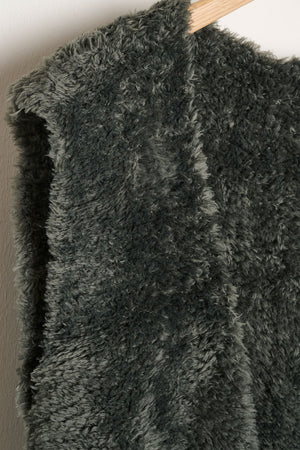 Vest i Fake Fur Opskrift