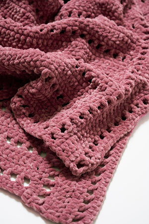 Hæklet babytæppe Opskrift