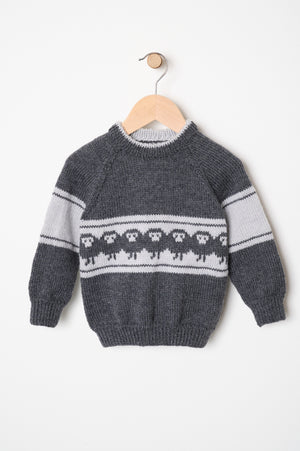 Sweater med får Opskrift