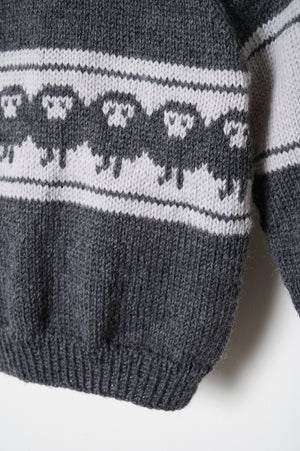 Sweater med får Opskrift