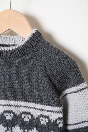 Sweater med får Opskrift