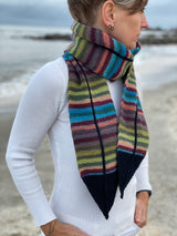 FR112 - Tørklæde med rullekrave