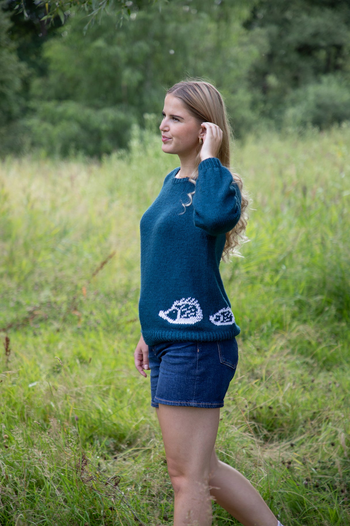 Pindsvine-sweater til voksne Opskrift - WWF x Mayflower