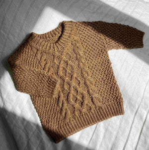 Swirl Sweater Baby Opskrift