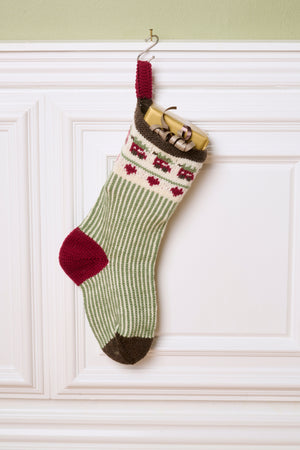 LF24 - Stor julesok med træ på taget Opskrift