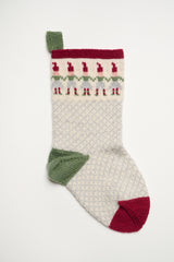 LF19 - Stor julesok med nisseranke i grøn og grå