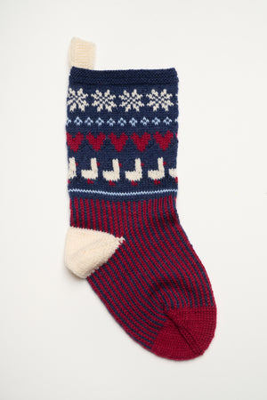 LF23 - Stor julesok med snefnug og gæs Opskrift