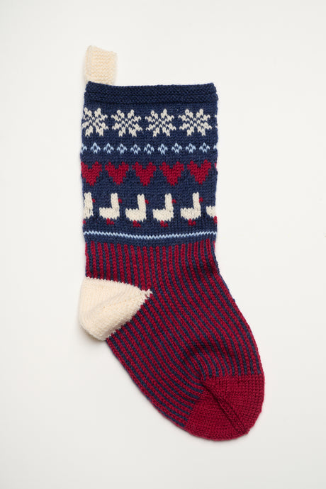 LF23 - Stor julesok med snefnug og gæs