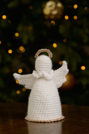 Hæklet engel opskrift