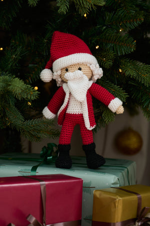 Hæklet julemand Opskrift