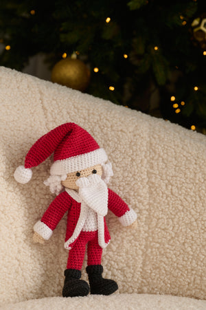 Hæklet julemand Opskrift