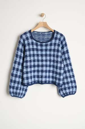 GinghamSweater Opskrift