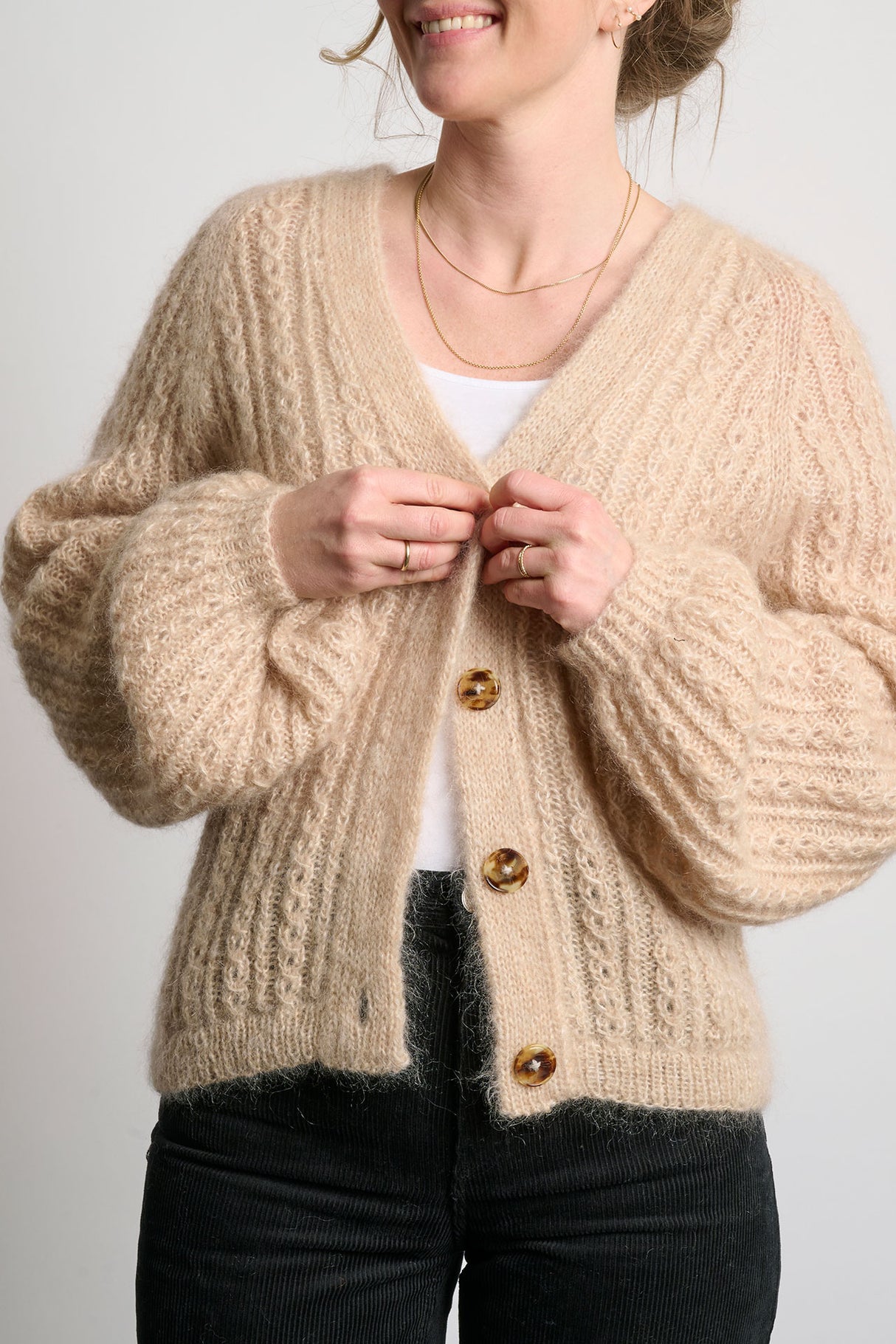 Lillian cardigan Opskrift