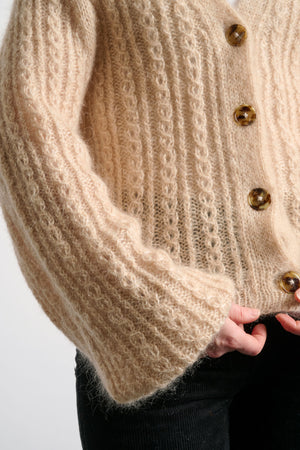 Lillian cardigan Opskrift