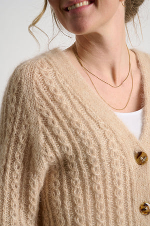 Lillian cardigan Opskrift