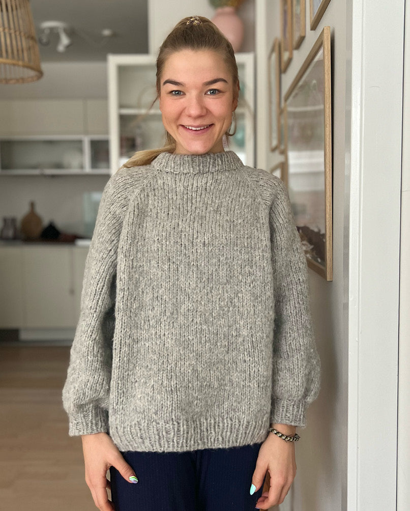 Min første sweater Opskrift