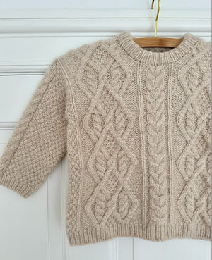 Wire sweater junior Opskrift