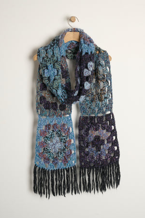 Tversted tørklæde Opskrift