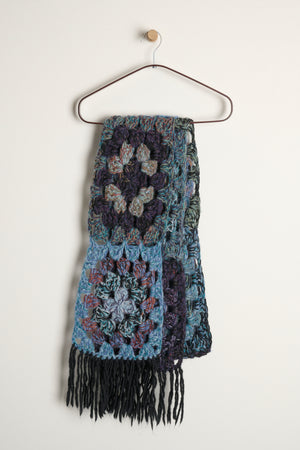 Tversted tørklæde Opskrift