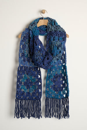 Tversted tørklæde Opskrift