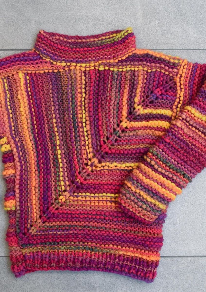 Easy Knit dominosweater