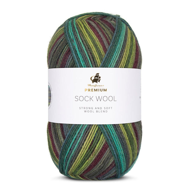 Køb PREMIUM Sock Wool Ocean hos Mayflower | Hurtig levering