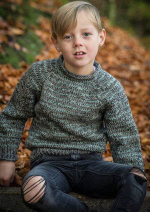 Raglansweater junior - Easy Care Style opskrift