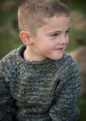 Raglansweater junior - Easy Care Style opskrift