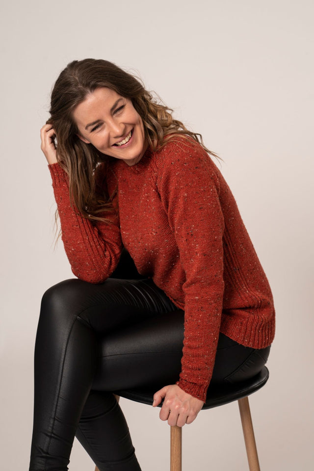 Sophia Floral Embroidery Sweater main image 1