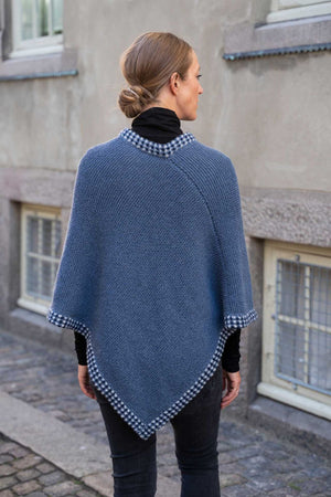 Malene poncho Opskrift