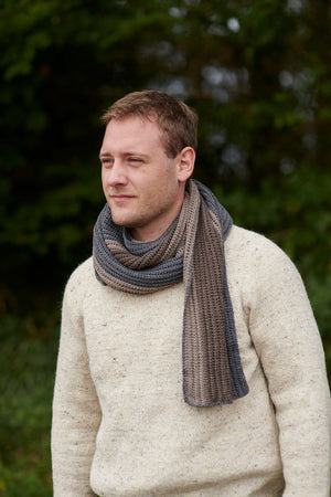 Skovhugger scarf opskrift