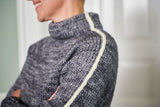 FR8 - Raglansweater med stribe